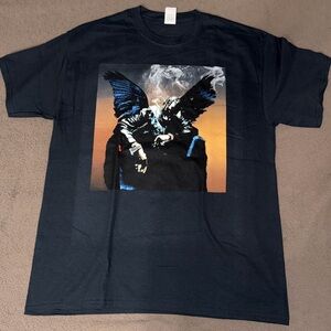 TRAVIS SCOTT BIRDS IN THE TRAP ALBUM COVER TEE in LARGE